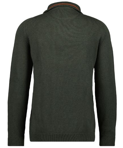 Picture of Tall Men Troyer Knit Jumper, asphalt