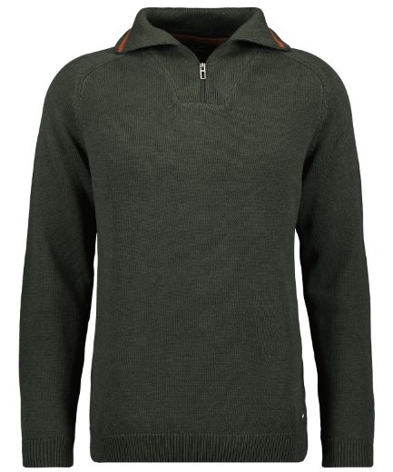 Picture of Tall Men Troyer Knit Jumper, asphalt