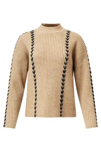 Picture of Women Knit Sweater Ripped