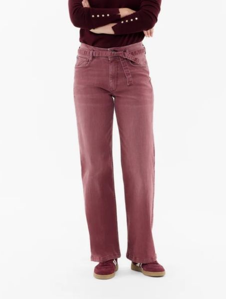 Agrandir l'image de Tall Femme Jeans Judy Large Longueur L37 Pouces, rouge vignoble Image de Tall Femme Jeans Judy Large Longueur L37 Pouces, rouge vignoble