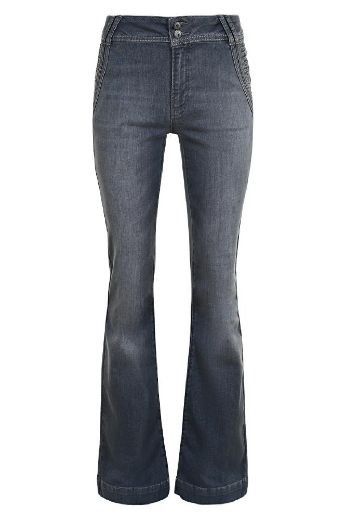 Picture of Tall Women Bootcut Jeans Flynn Pocket L34 & L36 Inch, smoke grey