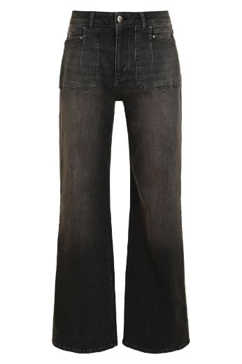 Bild von Tall Damen Jeans Cooper Pocket Wide Fit L34 & L36 Inch, brown tinted