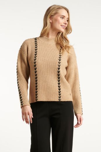 Picture of Women Knit Sweater Ripped