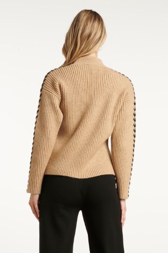 Picture of Women Knit Sweater Ripped