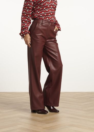 Bild von Tall Damen Faux Leather Hosen