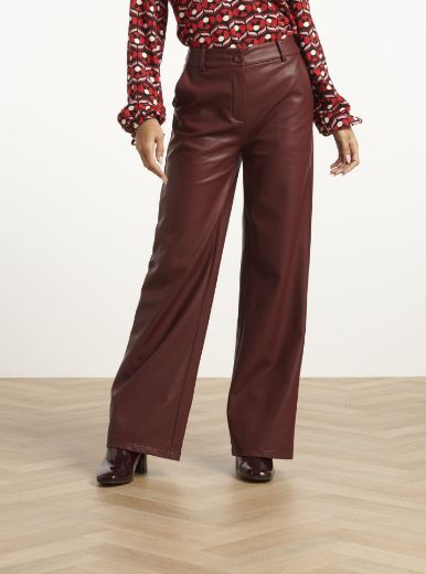 Bild von Tall Damen Faux Leather Hosen