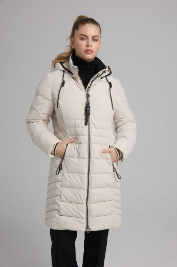 Picture of Tall Women's Rainwear Fake Down Coat Extra Long