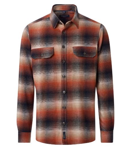 Image de Tall Homme Veste Chemise Overshirt Longueur Manches 72 cm