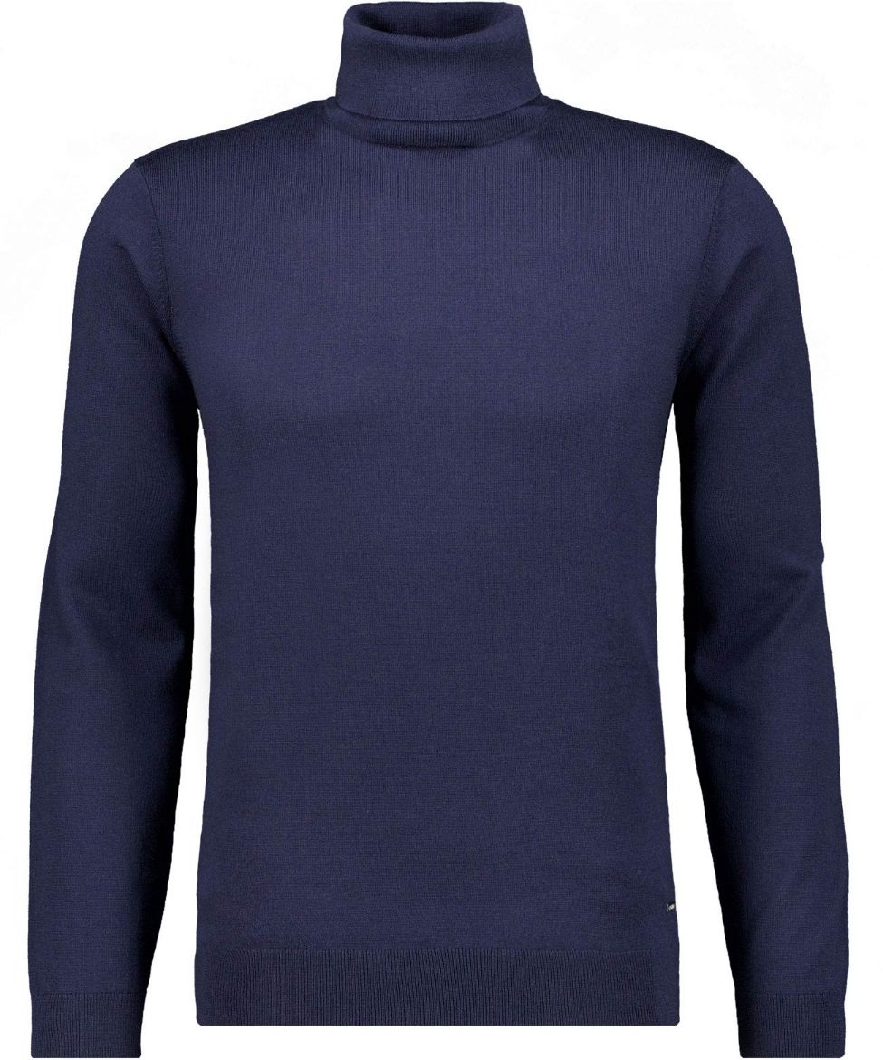 Bild von Tall Herren Merino-Strickpullover Rollkragen