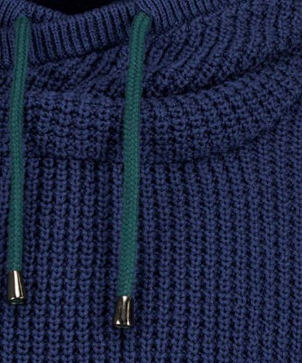 Picture of Tall Men Knitted Jumper Maseltov Collar