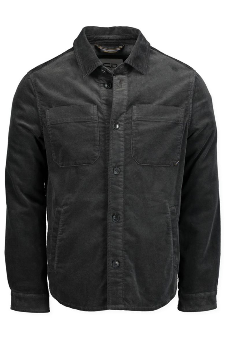 Bild von Tall Herren Overshirt Velvet Schlankegrösse