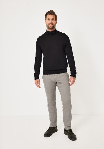 Bild von Tall Herren Joggpants Digby Wolloptik Extra Lang L38 Inch