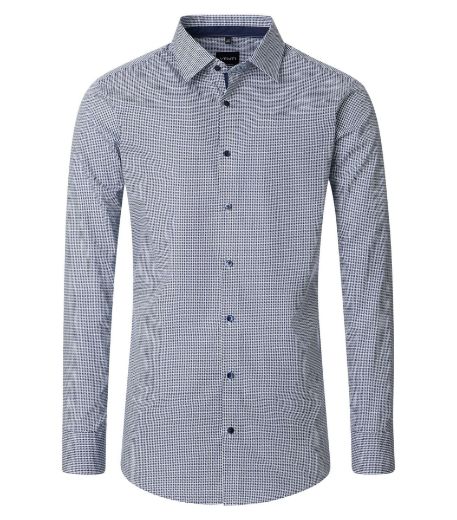 Image de Tall Hommes Chemise Modern Fit Manches 72 cm, imprimé minimaliste