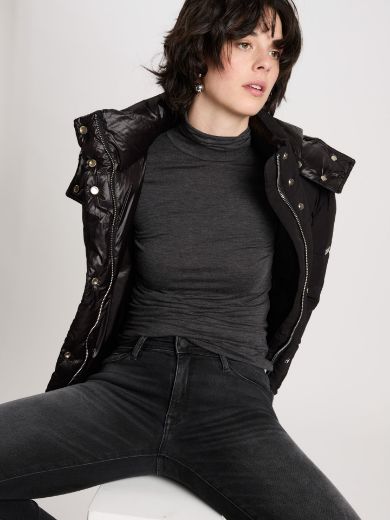 Image de Tall Femmes Jean Anya Slim Fit Longueur L34 et L36 Pouces, anthracite