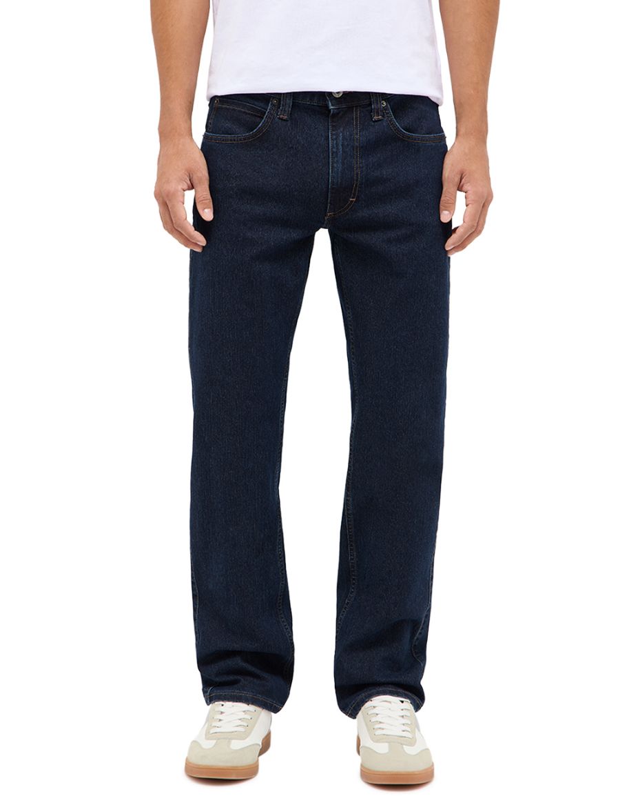 Image de Tall hommes Jeans Tramper Straight L38 pouces, bleu foncé