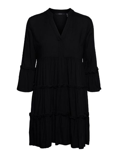 Picture of Vero Moda Tall Easy 3/4 Sleeve Mini Dress