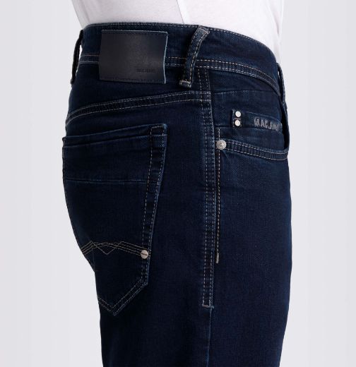 Image de Tall Hommes Jeans Ben Coupe Droite Coupe Ample Longueur L38 Pouces, bleu noir