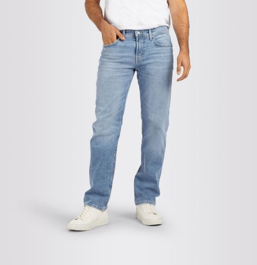 Image de Tall Hommes Jeans Ben Straight Leg Loose Fit Longueur  L38 Pouces, bleu clair