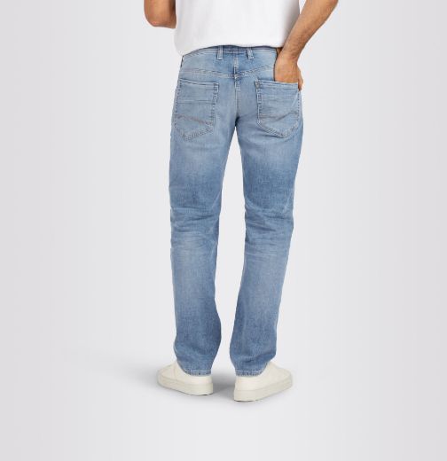 Image de Tall Hommes Jeans Ben Straight Leg Loose Fit Longueur  L38 Pouces, bleu clair