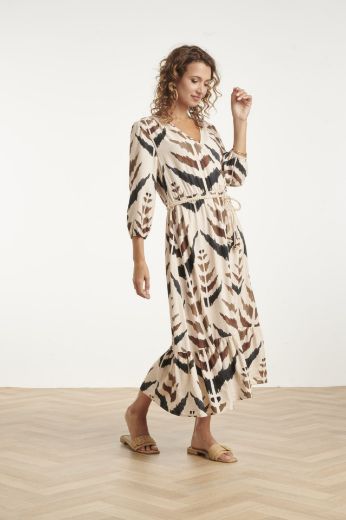 Bild von Tall Damen Sommerkleid Midi Gemustert