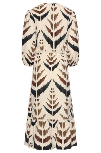 Bild von Tall Damen Sommerkleid Midi Gemustert