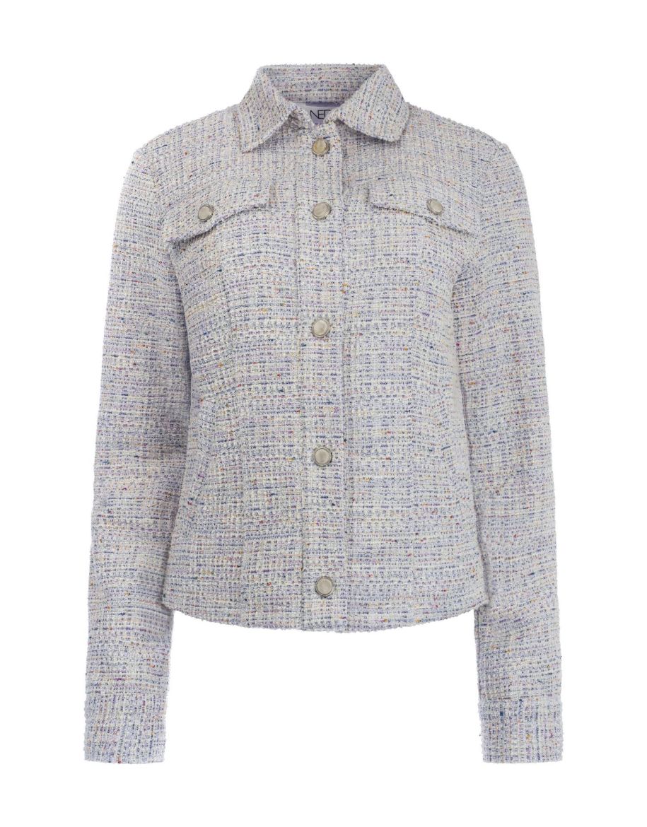 Bild von Tall Damen Kurzjacke Galium Lurex Tweed