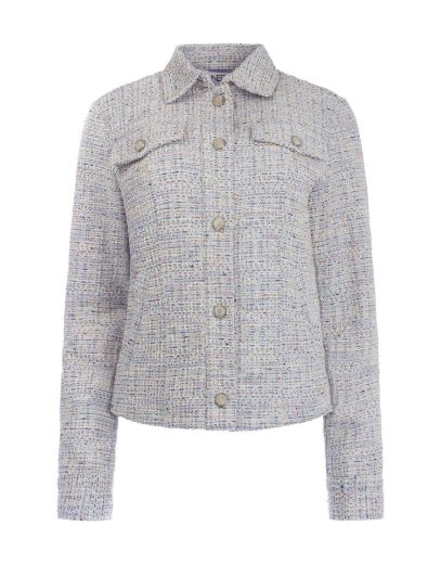 Bild von Tall Damen Kurzjacke Galium Lurex Tweed