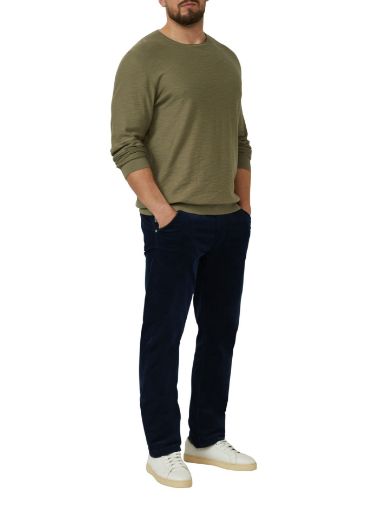 Image de Tall Hommes Pull Maille Col Rond Extra Long