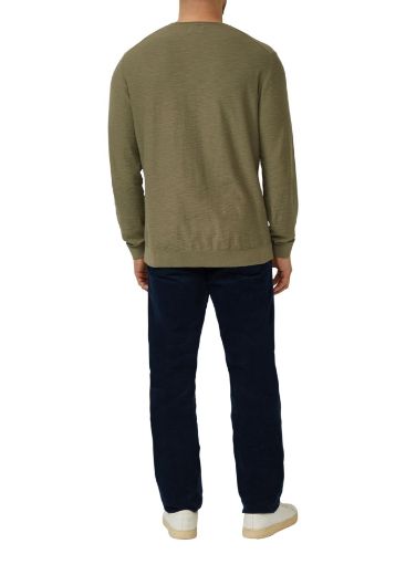 Image de Tall Hommes Pull Maille Col Rond Extra Long