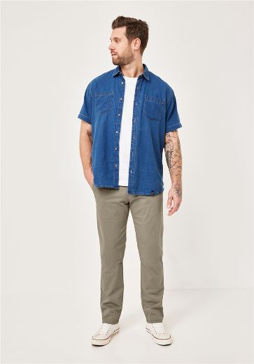 Image de Tall Homme Pantalon Chino Extra Long Longueur L36 & L38 Pouces