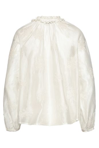 Image de Tall femme Chemisier transparent avec broderies