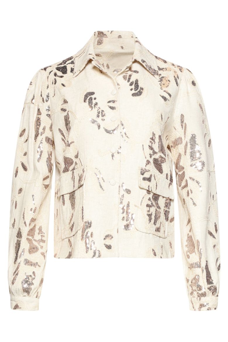 Picture of Tall Women Short Blazer Jacket Sequins