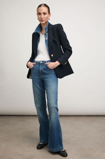 Picture of Tall Women Jeans Bootcut Sunny Flare L36 Inch, stone blue