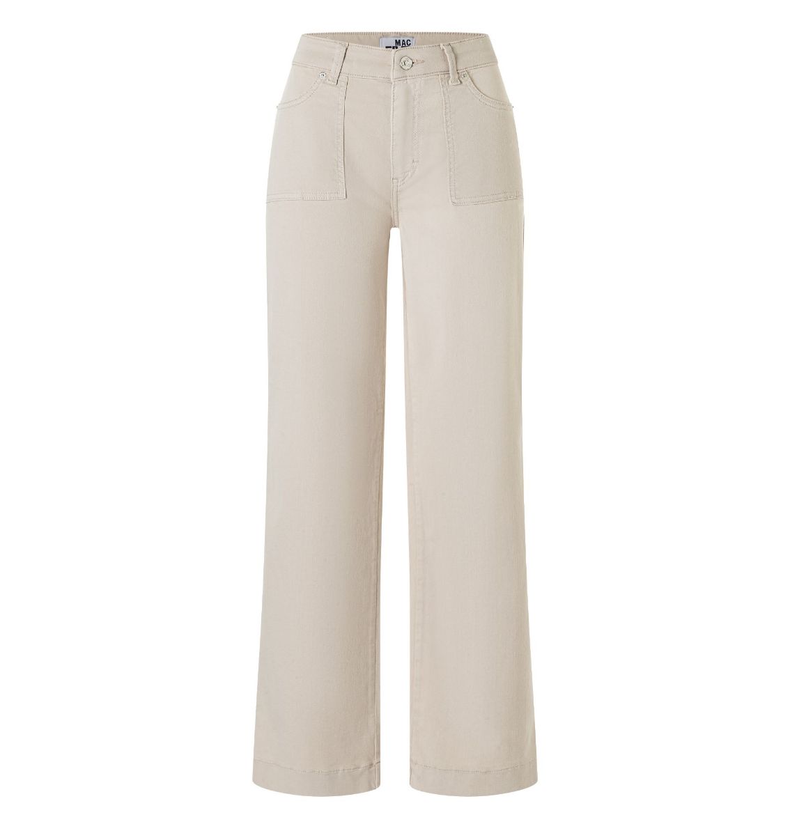 Bild von Tall Damen Hosen MAC Wide Authentic High Stretch Gabardine L34 & L36 Inch