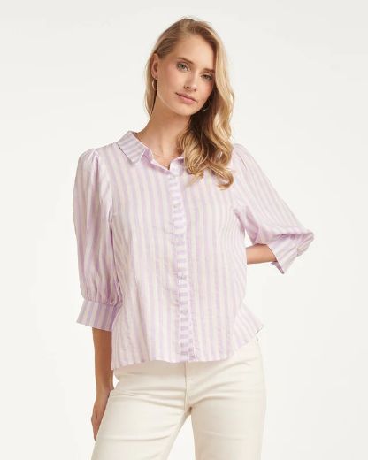 Image de Femmes Chemisier courtes rayé
