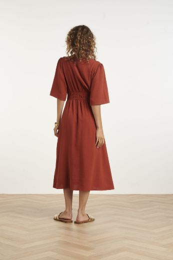 Bild von Tall Damenkleid Midi, terracotta