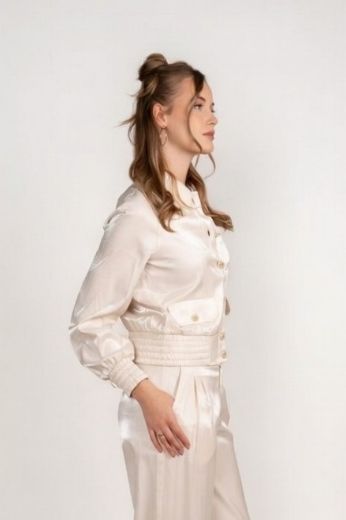 Bild von Tall Damen Jacke Nelia Shiny Satin