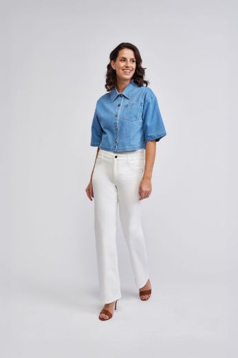 Bild von Tall Damen Wonderjeans Relaxed Straight L38 Inch