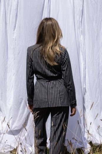Picture of Tall Women Blazer Noah Dotted Pinstripe