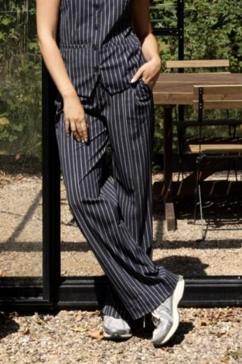 Picture of Tall Women Lizzy Pants Dotted Pinstripe L36 Inch