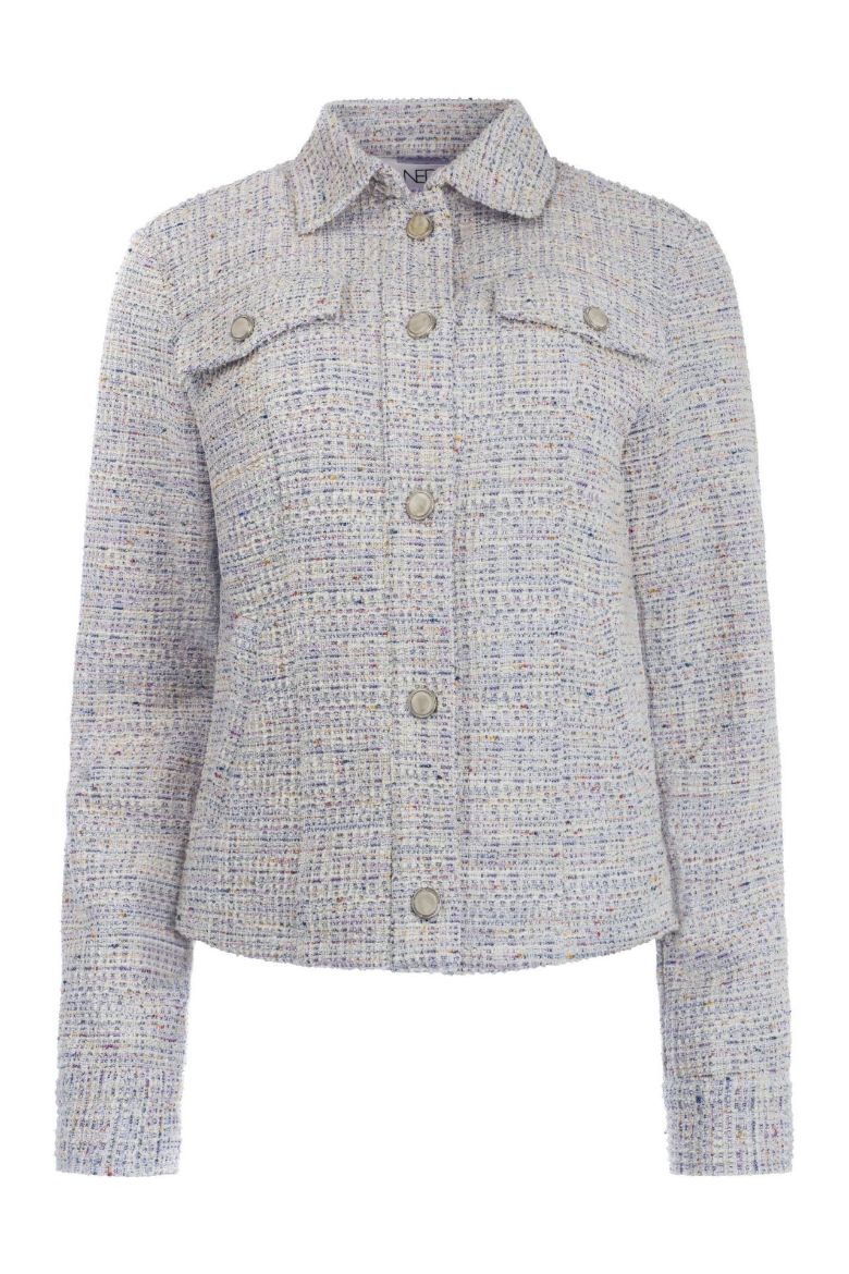 Bild von Tall Damen Kurzjacke Galium Lurex Tweed