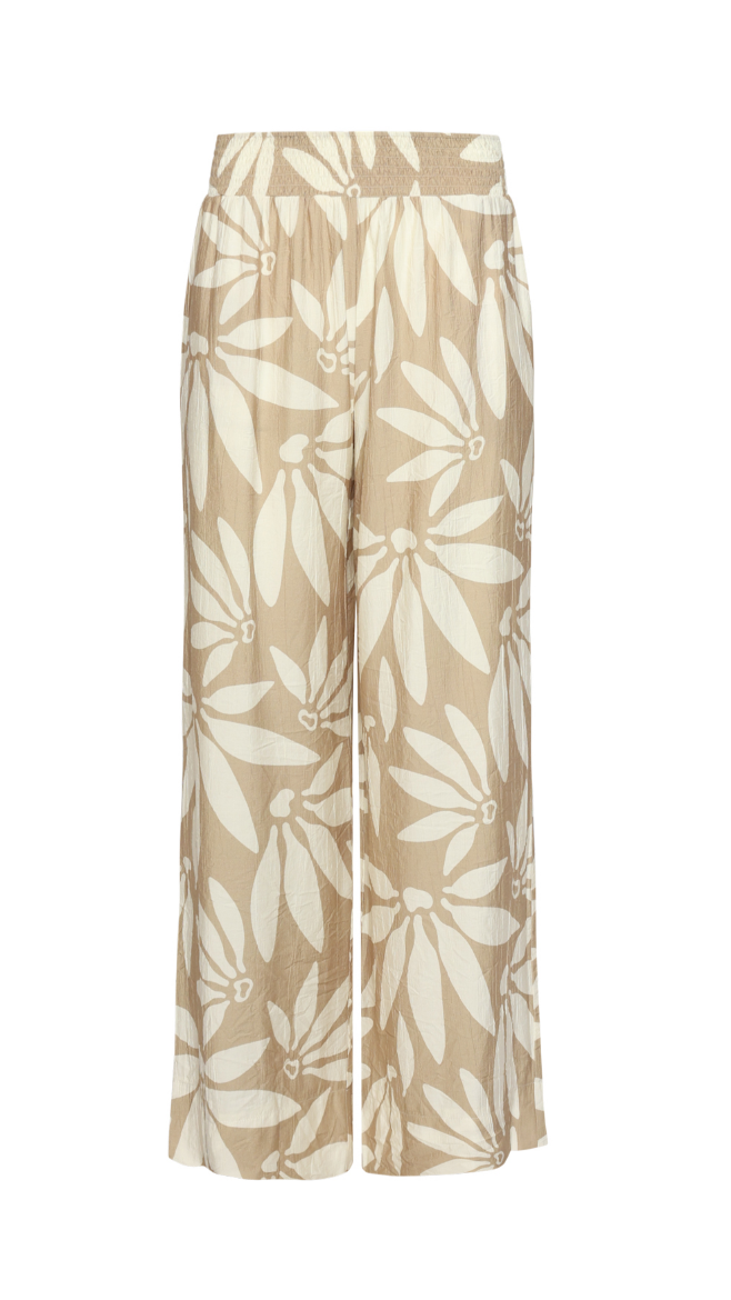 Picture of Tall Women Summer Trouser Leaf Pattern