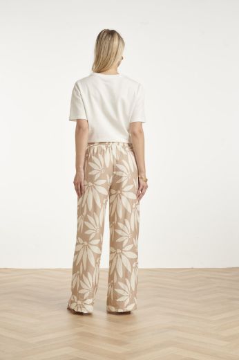Picture of Tall Women Summer Trouser Leaf Pattern