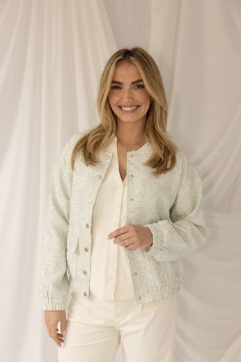 Image de Veste bomber Lucky Jacquard