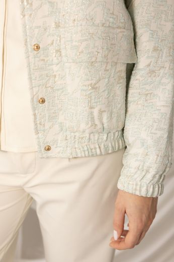 Image de Veste bomber Lucky Jacquard