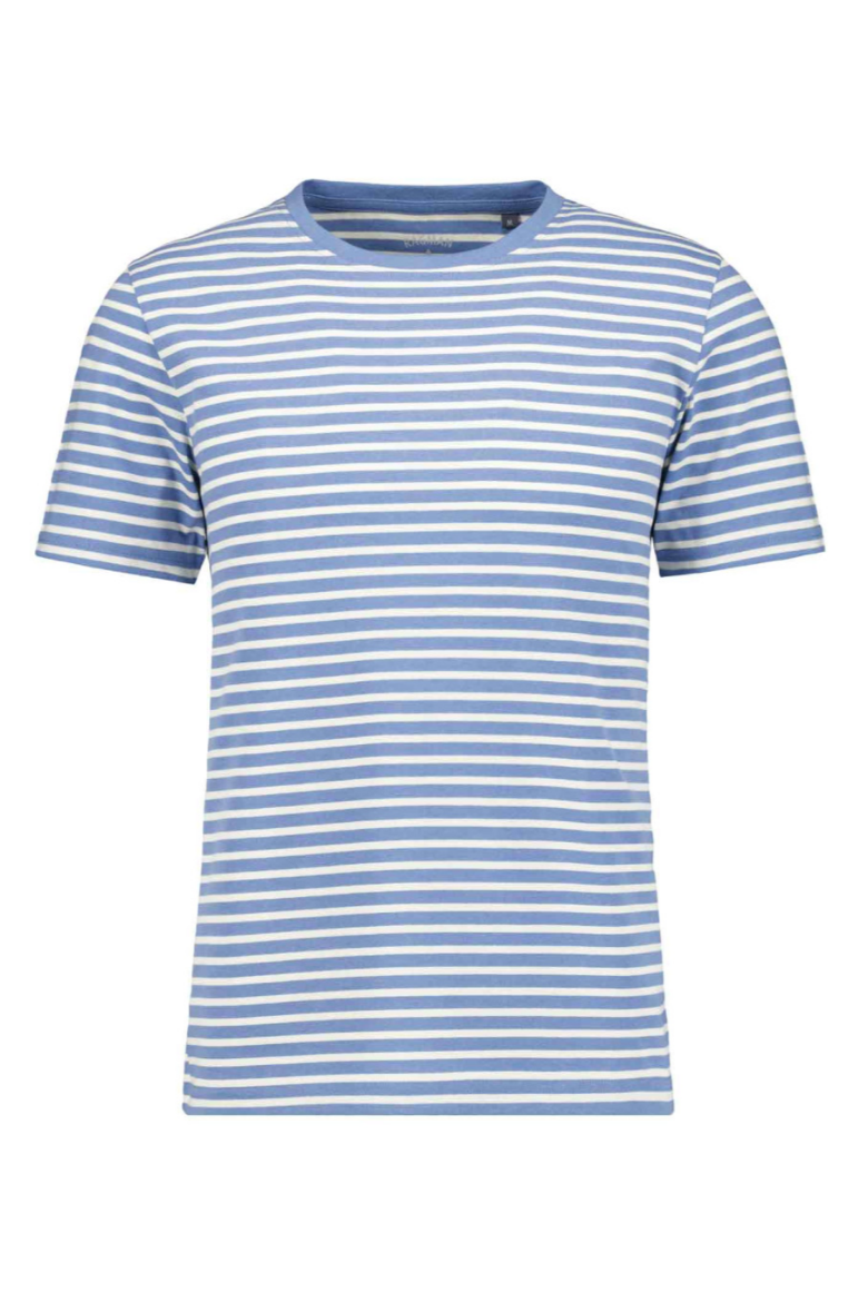 Image de Tall homme T-shirt rayé, coupe longue