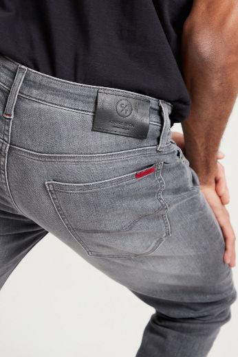 Picture of Tall Men Jeans Damien Slim Fit L36 & L38 Inch, anthracite