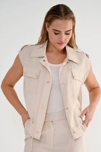 Bild von Tall Damen Gilet Teni Jacke Leichtstoff
