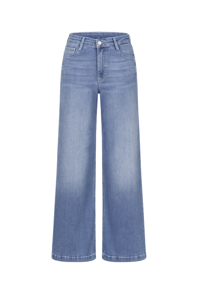 Image de Tall Femmes Jean Judy Wide Leg Longueur L36 & L37 inches, bleu pacifique
