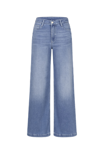 Image de Tall Femmes Jean Judy Wide Leg Longueur L36 & L37 inches, bleu pacifique